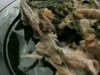 Запеченная голова хека