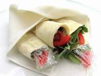 Тортильи с беконом и сливочным сыром