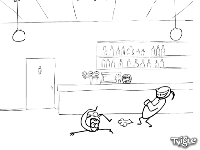 Дам Вам против Сивена Стигала