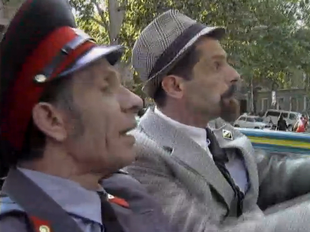 Дедуля за рулем