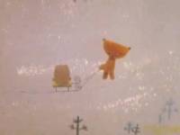 Медвежонок на дороге