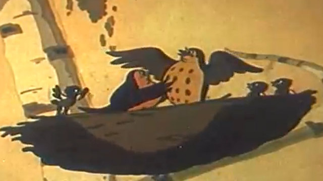 Лиса и дрозд