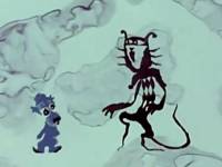 Голубой щенок