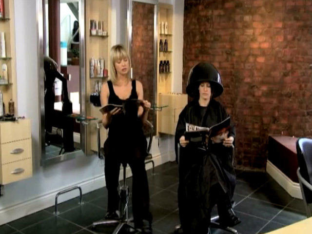 Обед в парикмахерской