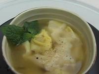 Освежающий суп с пастой