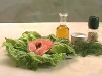Лосось с укропом