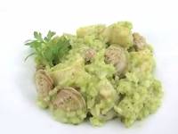 Зеленое ризотто