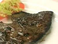 Жареная печень теленка