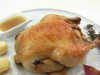 Курица с чесноком