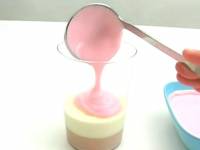 Трехцветный мусс