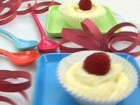 Пирожное из белого шоколада