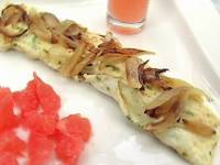 Белый омлет с травами