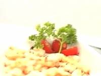 Креветки с чесноком