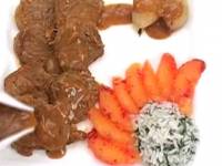 Говядина с апельсином и карри