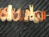 Курица на вертеле