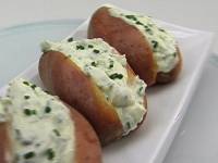 Печеный картофель с сыром