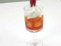 Чай со льдом и лимонной пеной