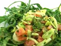 Копченый лосось с фенхелем