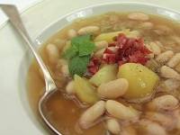 Суп с картошкой и фасолью