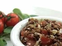 Чечевица и иберийская ветчина