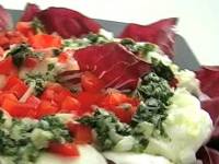 Маринованный сыр моцарелла